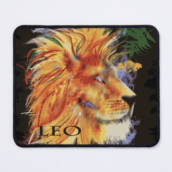 Item preview, Leo Horoscope Majestic Lion Canvas designed and sold by ChromoFauna.