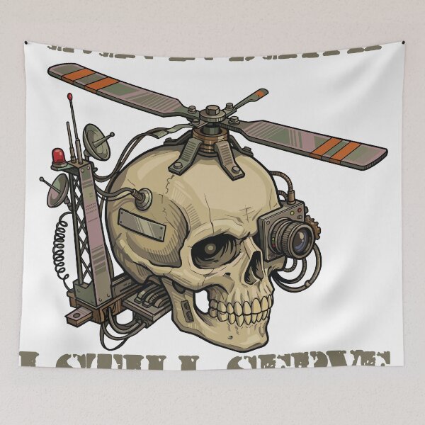 Item preview, The Eternal Surveillance Skull Drone designed and sold by BHP Studio.