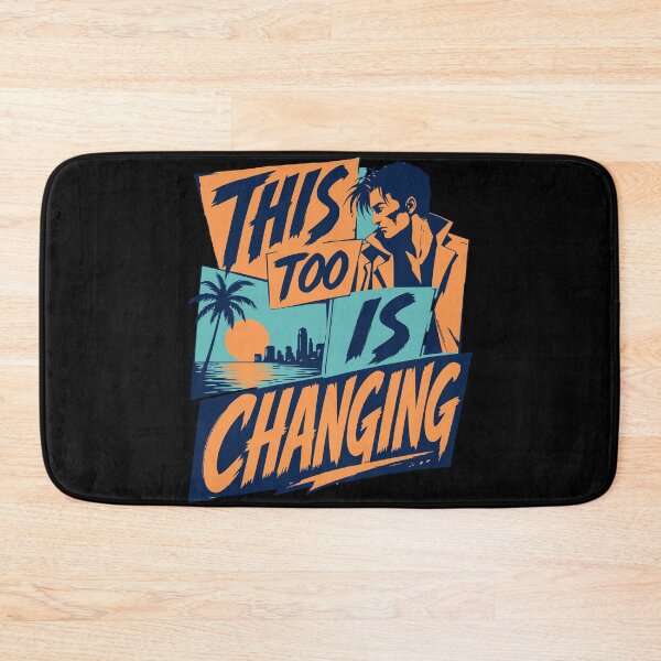 Item preview, This Too Is Changing — Retro Noir Art designed and sold by monolithstudio.