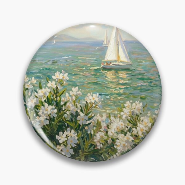 Item preview, Sailboats and flowers designed and sold by Svitlana777.