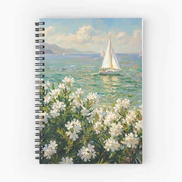 Item preview, Sailboats and flowers designed and sold by Svitlana777.