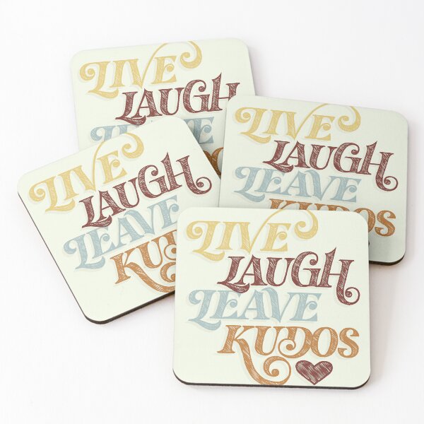 Item preview, Live Laugh Leave Kudos designed and sold by polliadesign.