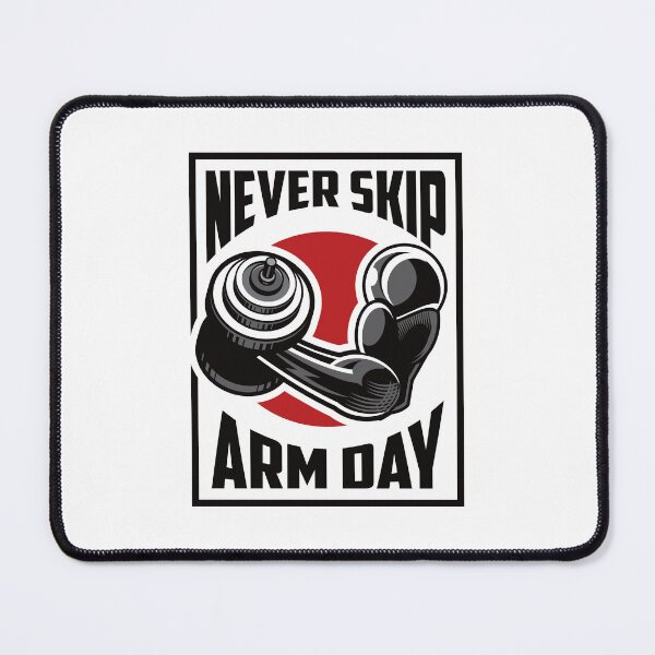 Item preview, Never Skip Arm Day - Gym Motivation 2.0  designed and sold by Vector-Artist.