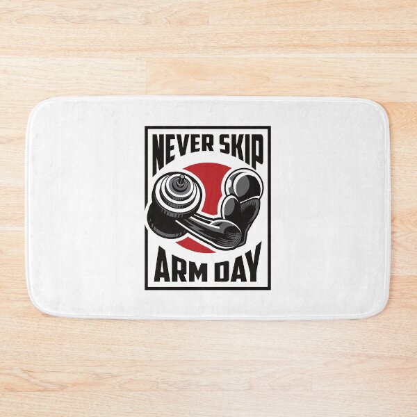 Item preview, Never Skip Arm Day - Gym Motivation 2.0  designed and sold by Vector-Artist.