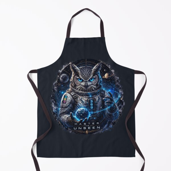 Item preview, Master the Unseen – Cosmic Owl Astronaut designed and sold by Aimetoi.