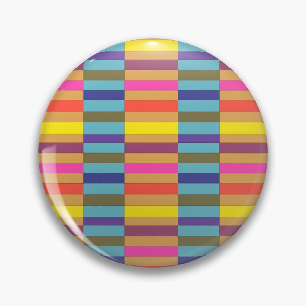 Item preview, Abstract multi-colored horizontal geometric block stripes seamless pattern. designed and sold by AdesignbyG.