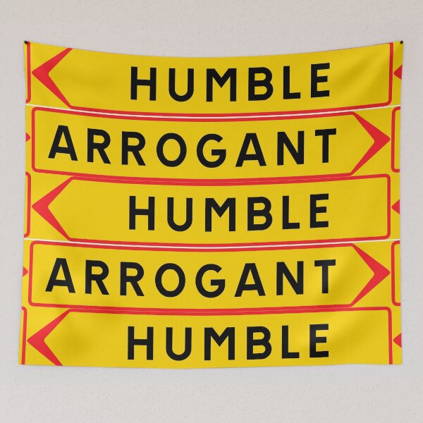 Aperçu de l'œuvre Humble contre arrogant créée et vendue par ALF2023.
