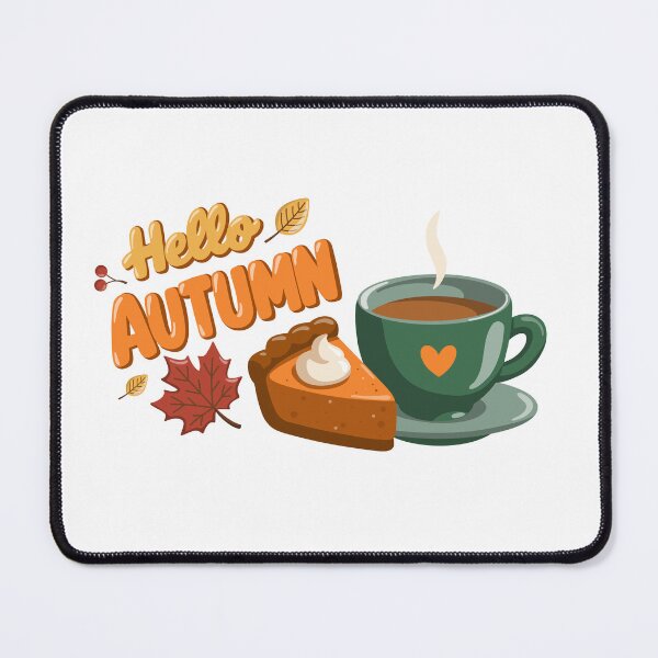 Item preview, Hello Autumn Tea And Pie designed and sold by EvLip-Artist.