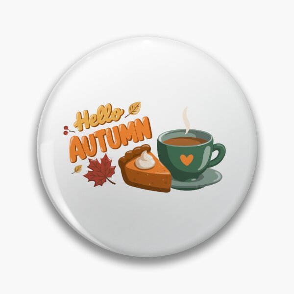 Item preview, Hello Autumn Tea And Pie designed and sold by EvLip-Artist.