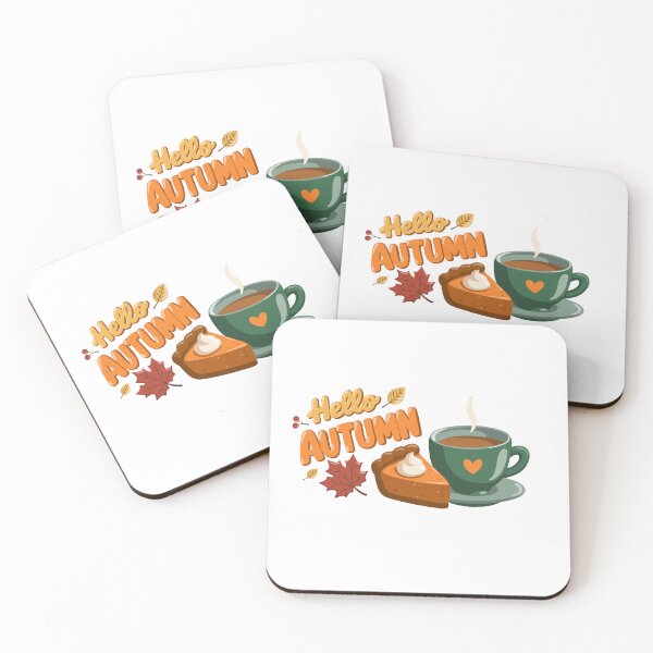 Item preview, Hello Autumn Tea And Pie designed and sold by EvLip-Artist.