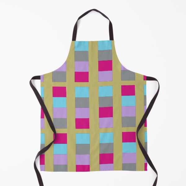 Item preview, Modern colorful vertical geometric brick stripes seamless pattern. designed and sold by AdesignbyG.