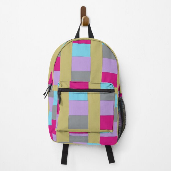 Item preview, Modern colorful vertical geometric brick stripes seamless pattern. designed and sold by AdesignbyG.