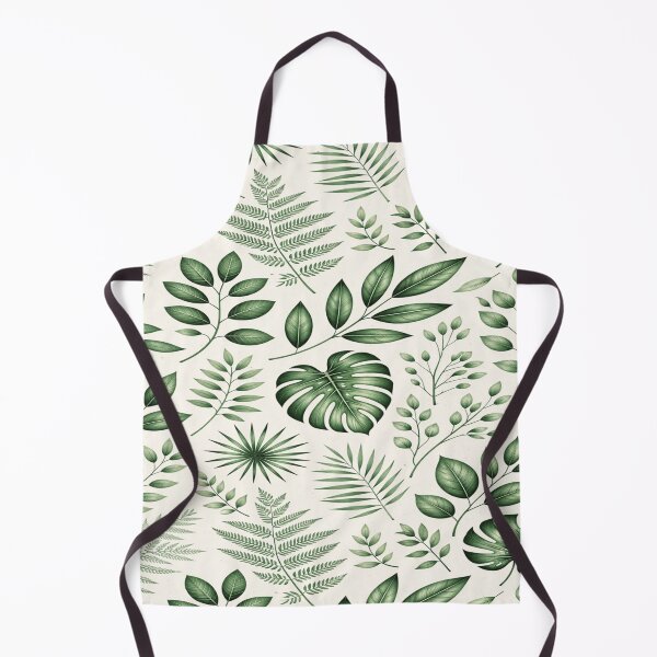 Item preview, Botanical Leaves Pattern – Beige Aesthetic Tropical Foliage Design designed and sold by TheSlowShore.