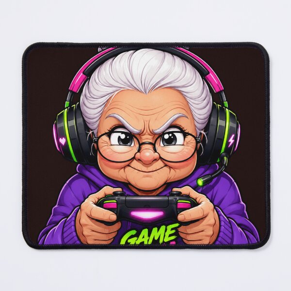 Item preview, Game On Gamer Grandma – Funny Gaming Granny designed and sold by Quirky Gaps.