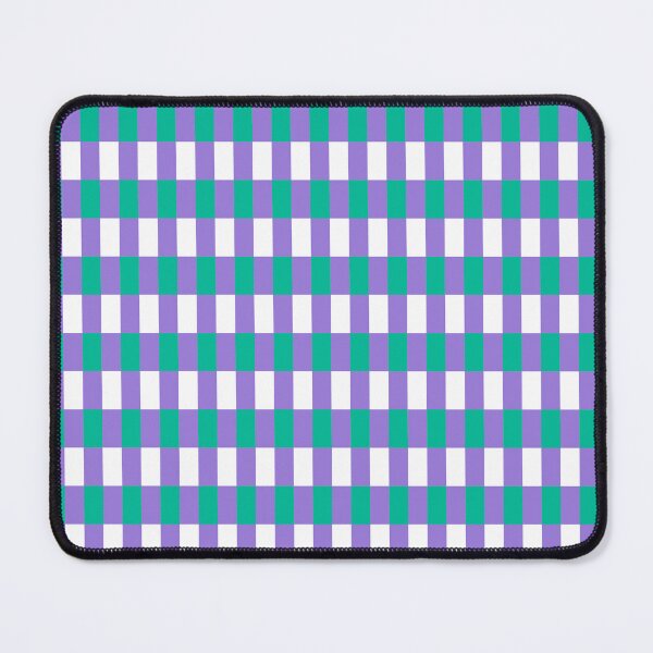 Item preview, Bright purple and green gingham plaid checkered seamless pattern. designed and sold by AdesignbyG.