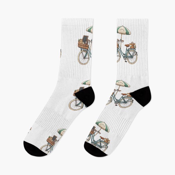 Item preview, Ilustración de bicicleta de café 2K designed and sold by kidoramagic.