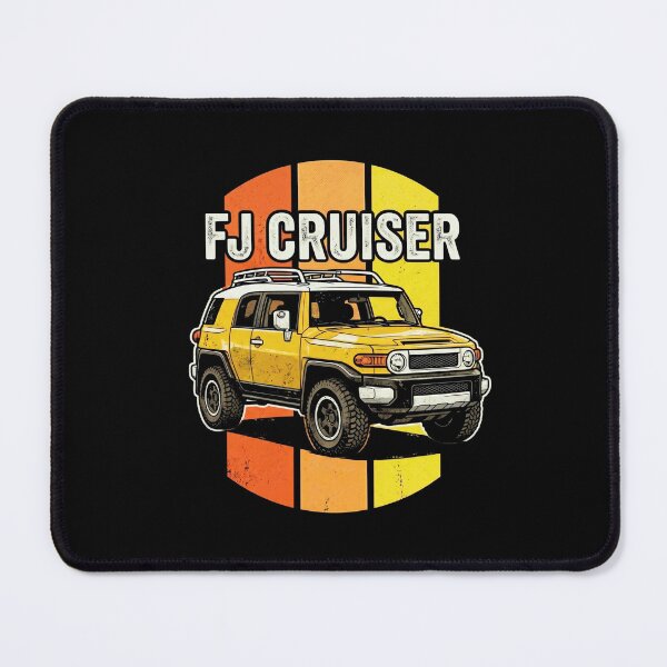 Item preview, FJ Cruiser Retro Style Off-Road Sunset Yellow designed and sold by Off-Road-Zone.