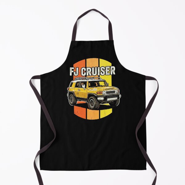 Item preview, FJ Cruiser Retro Style Off-Road Sunset Yellow designed and sold by Off-Road-Zone.
