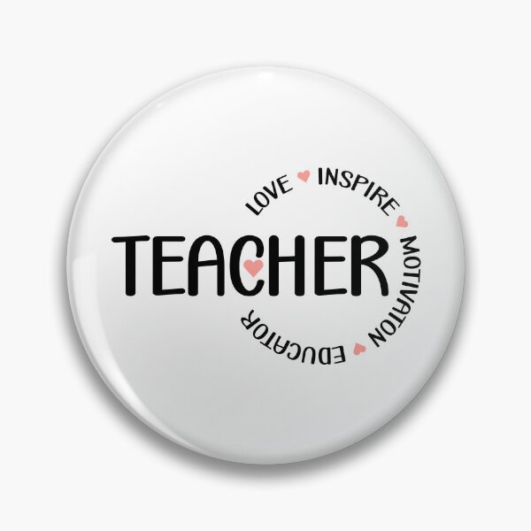 Item preview, Teacher Love Inspire Motivator Educator designed and sold by Florele.