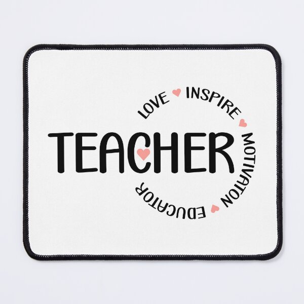 Item preview, Teacher Love Inspire Motivator Educator designed and sold by Florele.