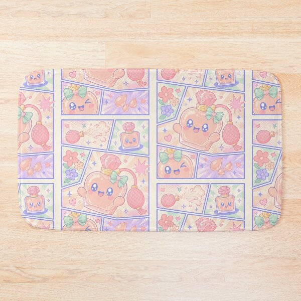 Item preview, Kawaii Perfume Bottle Comic Panels designed and sold by Gift Phrase Studio.