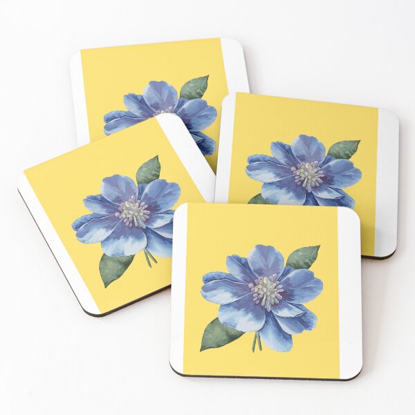 Item preview, blue flower designed and sold by duckplace.