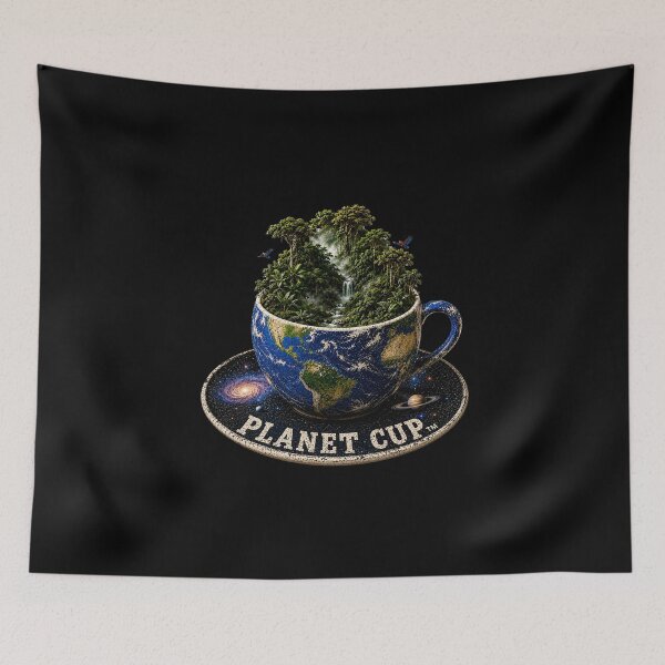 Item preview, PLANET CUP - Jungle designed and sold by MetusArt.