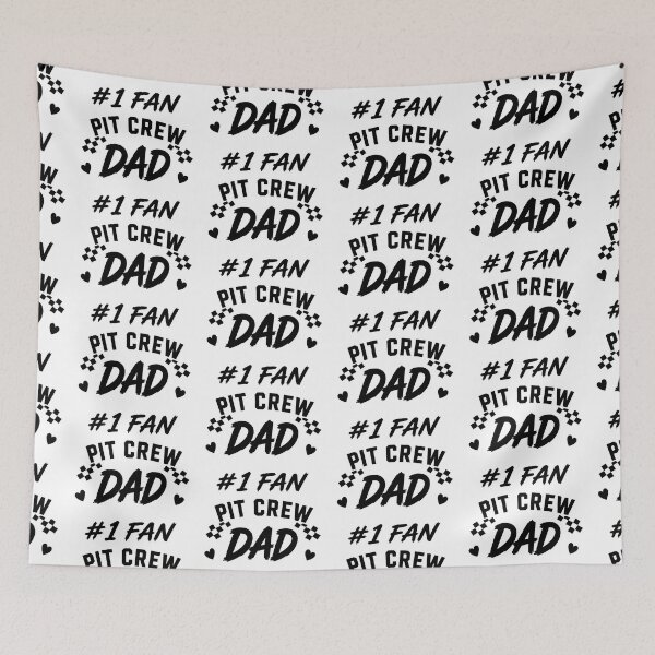 Item preview, PIT CREW DAD #1 FAN designed and sold by ocd_Jessica.