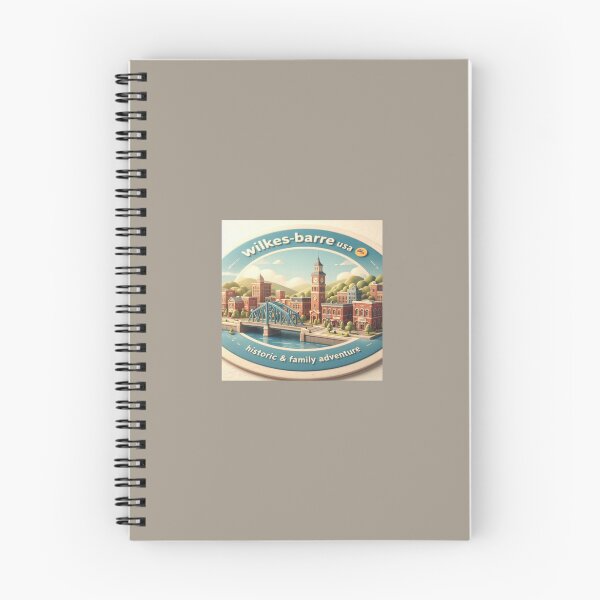Item preview, Wilkes-Barre USA Cute 3D Skyline Label  Label Text WILKES-BARRE USA ??  designed and sold by PaintMeWorld.