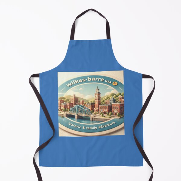 Item preview, Wilkes-Barre USA Cute 3D Skyline Label Label Text WILKES-BARRE USA ?? designed and sold by PaintMeWorld.