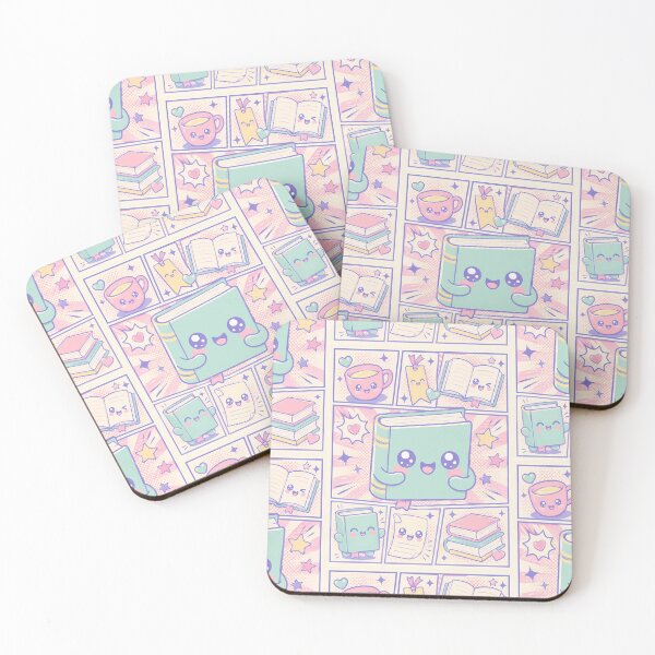 Item preview, Kawaii Book Comic Panels designed and sold by Magmashup.