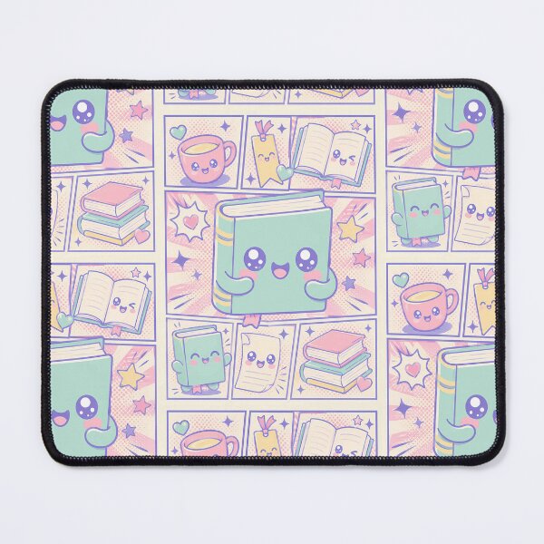 Item preview, Kawaii Book Comic Panels designed and sold by Gift Phrase Studio.