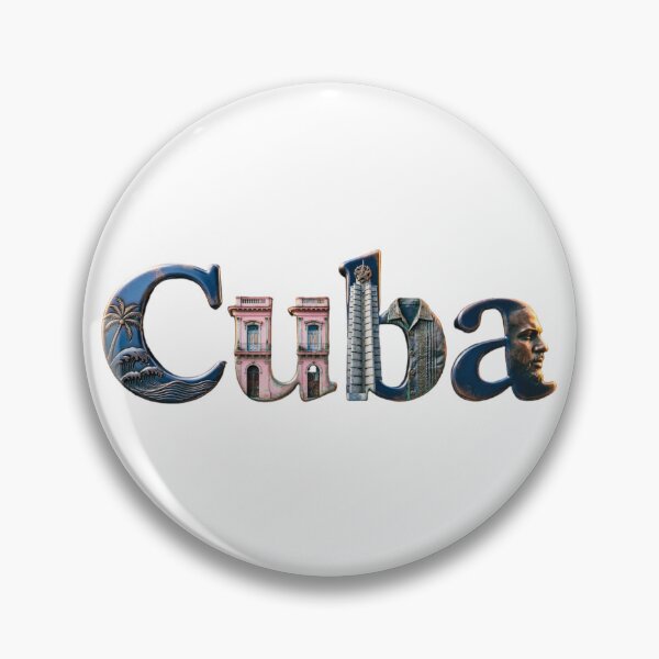 Item preview,  Cuba – Vintage Cultural Typography designed and sold by VladisWorld.