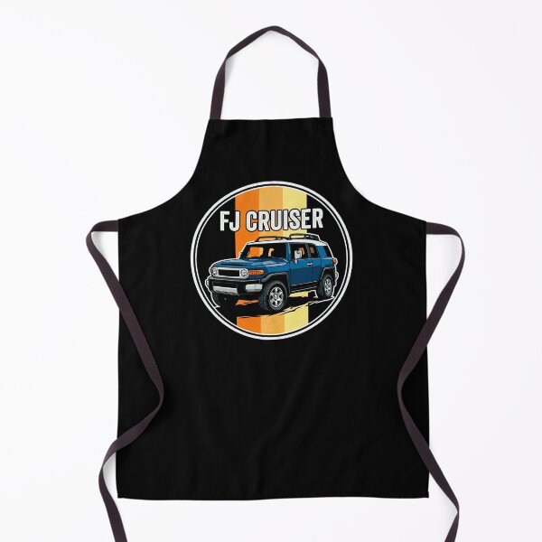 Item preview, FJ Cruiser Retro Style Off-Road Overland Retro Sunset Blue designed and sold by Off-Road-Zone.