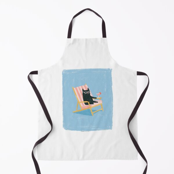 Item preview, Dolce Far Niente - Cool French Bulldog on Beach Chair designed and sold by Ramona-Gliga.