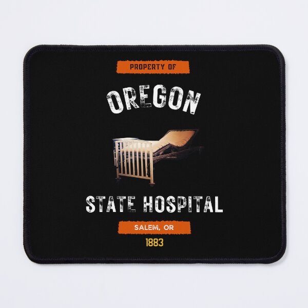 Item preview, Property of Oregon State Hospital Souvenir-Style designed and sold by GhostlyWorld.