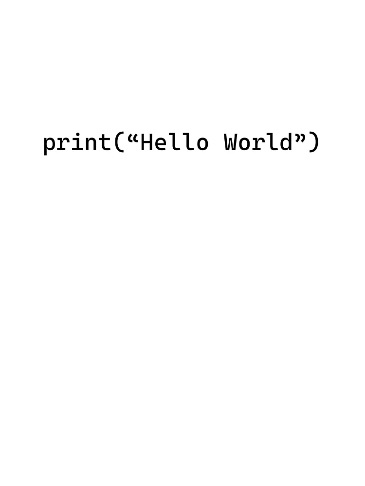 Thumbnail 7 of 7, Oversized T-Shirt, print Hello World code statement | Coding / Programming designed and sold by Stackback.