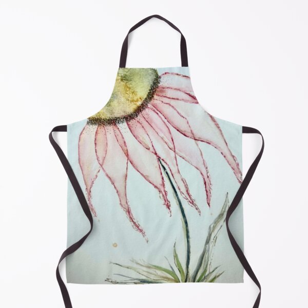 Item preview, Delicate Pink Coneflower Watercolor designed and sold by MagnishArt.