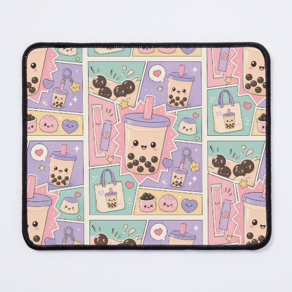 Item preview, Kawaii Boba Tea Comic designed and sold by Gift Phrase Studio.