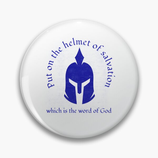 Item preview, Put on the helmet of salvation  designed and sold by Kingdompurpose.