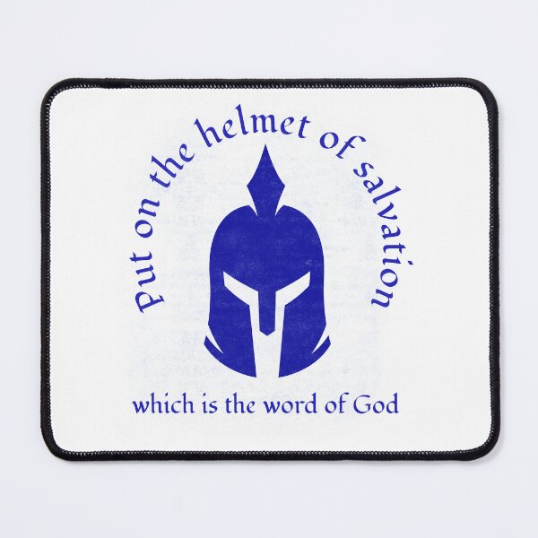 Item preview, Put on the helmet of salvation  designed and sold by Kingdompurpose.