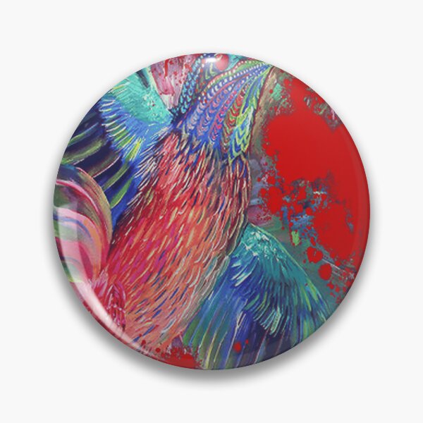 Item preview, Vibrant Watercolor Hummingbird Splash designed and sold by ChromoFauna.