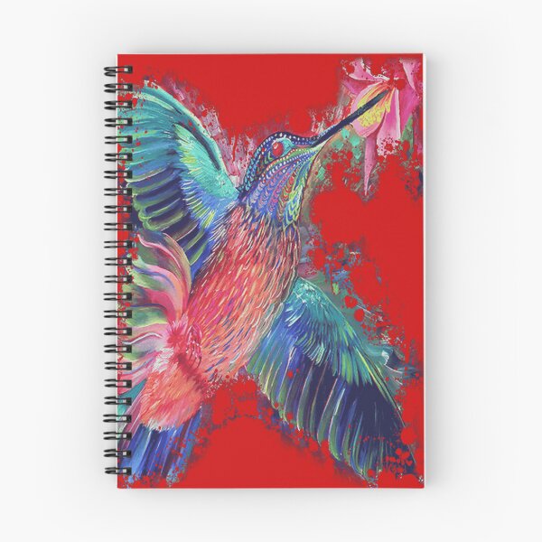 Item preview, Vibrant Watercolor Hummingbird Splash designed and sold by ChromoFauna.