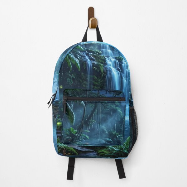 Item preview, Enchanted Moonlit Rainforest Falls designed and sold by Quiet life.