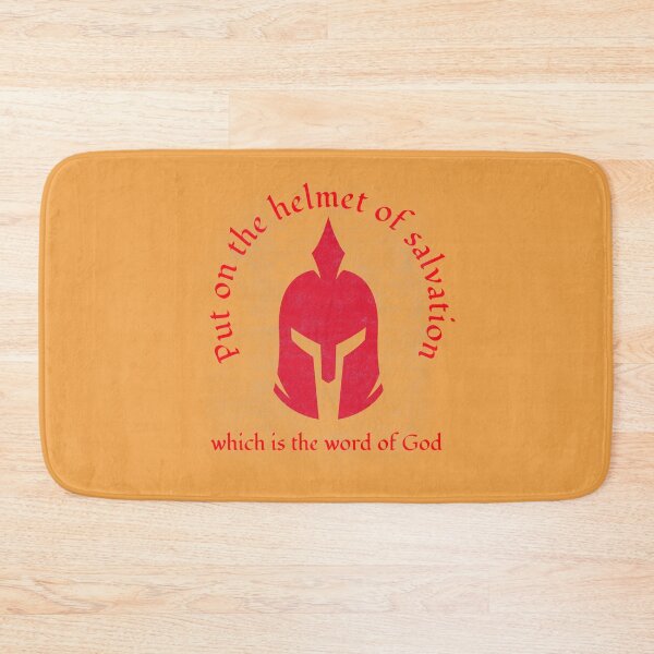 Item preview, Put on the helmet of salvation designed and sold by Kingdompurpose.