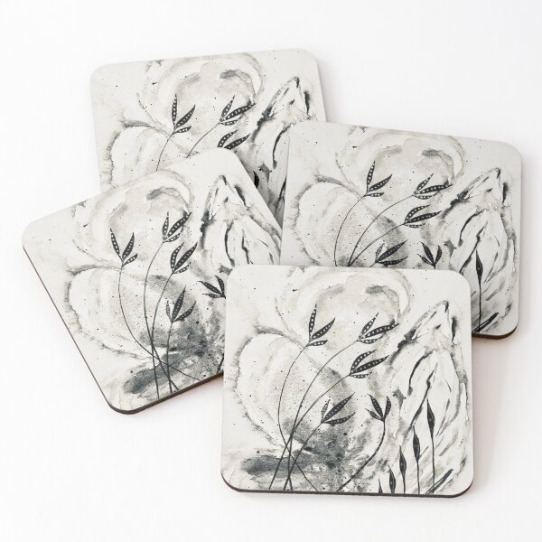 Item preview, Minimalist Ink Botanical Abstract designed and sold by MagnishArt.