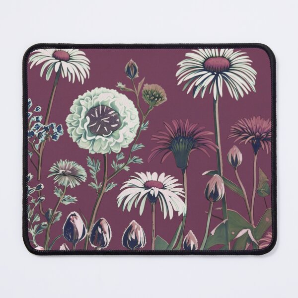 Item preview, Burgundy Wildflowers designed and sold by AilsaMackay.