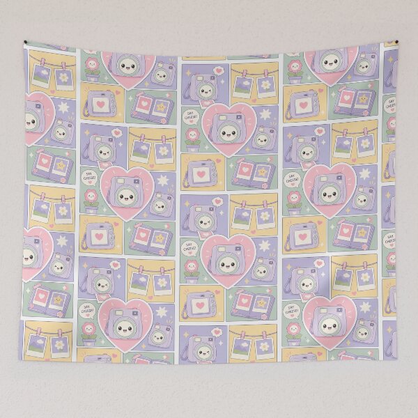 Item preview, kawaii camera photos cute designed and sold by Gift Phrase Studio.