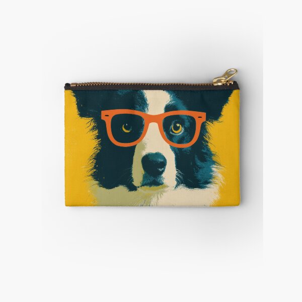 Item preview, Border Collie The Mastermind, Clever Genius Wall Art designed and sold by MarkedArtPrints.