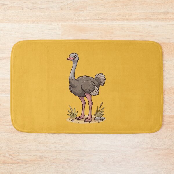Item preview, Cute Ostrich Illustration for Bird and Wildlife Lovers designed and sold by Theproxmrt.